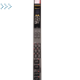 Блок розеток LANMASTER 0U, 3 фазы, 32A, 22 KVA, мониторинг по группам, 12×C39 с фиксацией + 36×C13 с фиксацией, шнур 3.0 м, разъем IEC309, черный